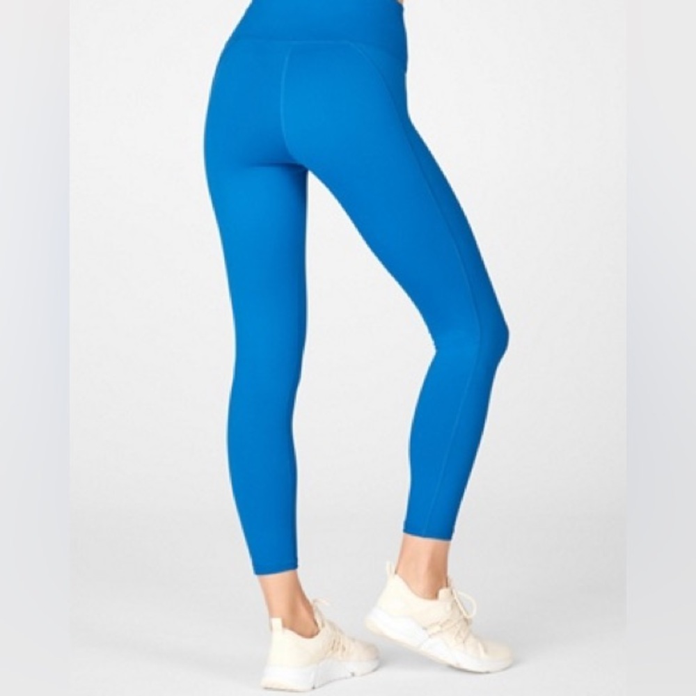 Fabletics Define Powerhold High Waisted 7/8 -Azurite